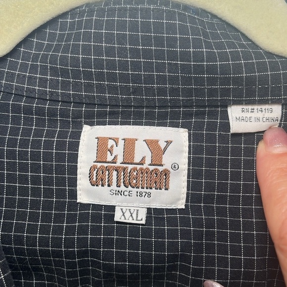 Ely Cattleman button down western style shirt size XXL - Picture 5 of 7